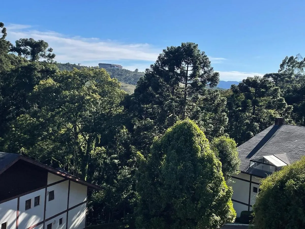 公寓 Dolomitas Refugio Campos Do Jordao Apto Inteiro Com Lareira 巴西