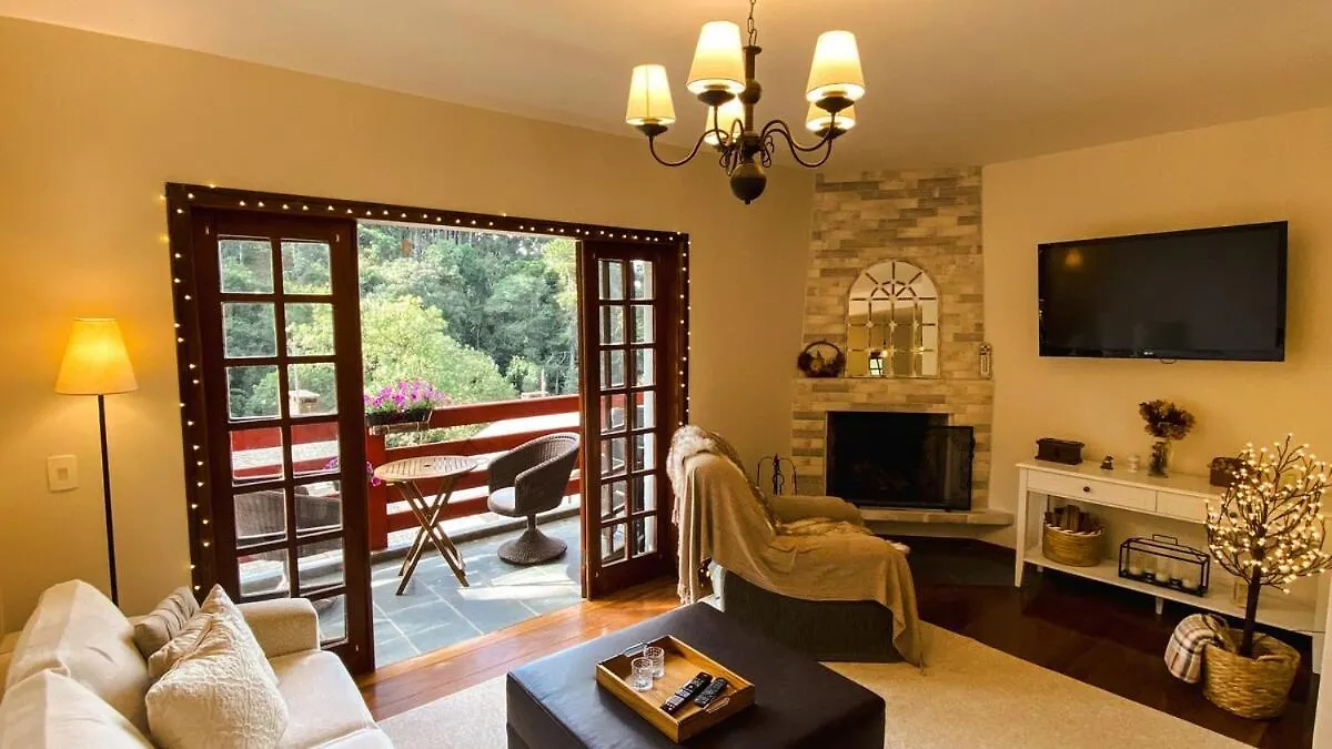 Apartamento Dolomitas Refugio Campos Do Jordao Apto Inteiro Com Lareira